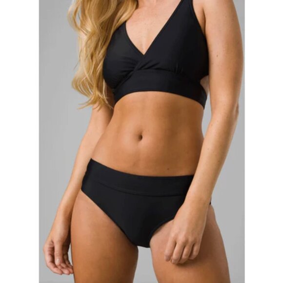 prAna Ramba Swim Bottom | Size S | NWT | Black | Mid-Rise Full Coverage - Picture 3 of 3